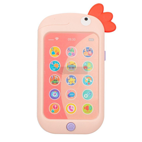 Telefon różowy