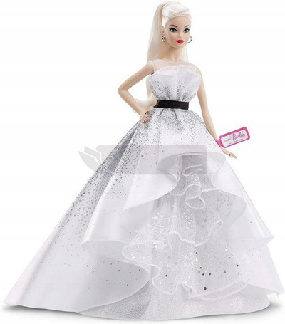 Lalka Barbie Kolekcjonerska 60 urodziny FXD88