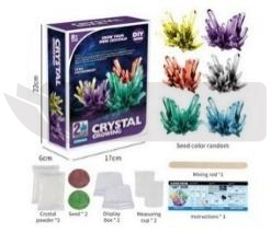 Zestaw doświadczalny Kryształy