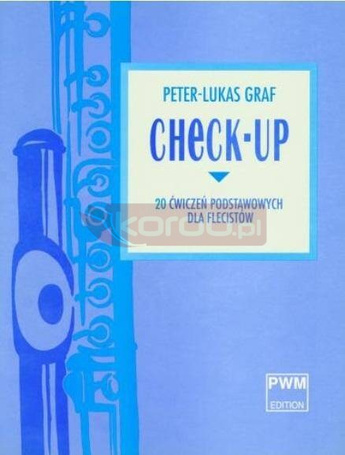 Check - up. 20 podstawowych ćwiczeń dla flecistów