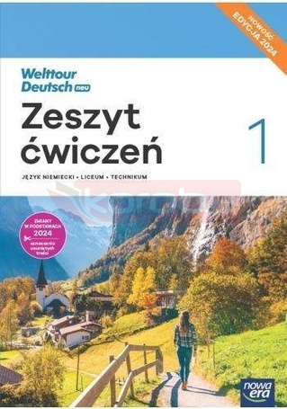 J. Niemiecki 1 Welttour Deutsch neu ćw. 2024