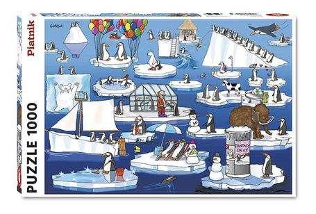 Puzzle 1000 Gunga, Życie Na Antarktyce PIATNIK