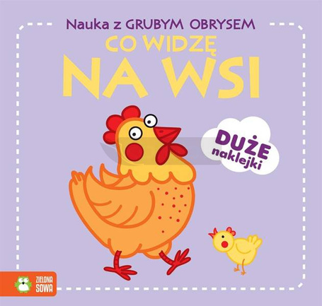 Nauka z grubym obrysem. Co widzę na wsi