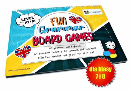 Fun Grammar Board Games Level A2/B1 CREATIVO
