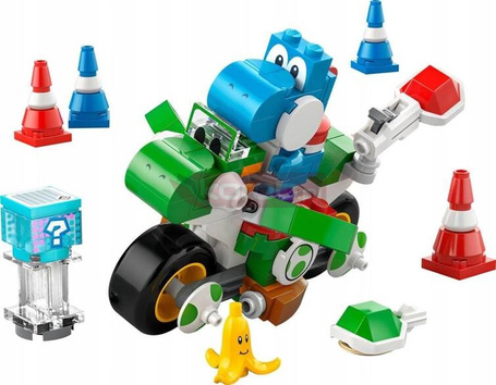LEGO SUPER MARIO 72031 Mario Kar Yoshi Bike, zestaw klocków