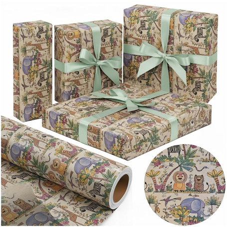 Papier kraftowy Kraftowe Safari X-Strong 38cmx20m