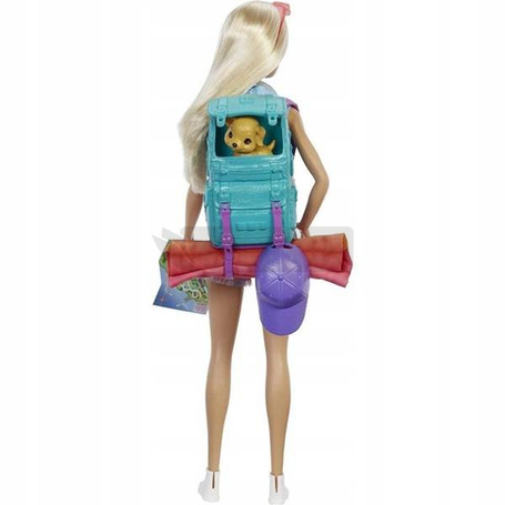 Lalka Barbie Malibu na kempingu HDF73
