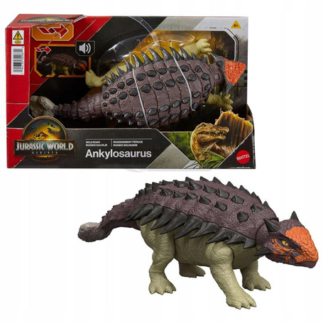 JURASSIC WORLD ODRODZENIE DINOZAUR Ankylosaurus 24cm JGB90