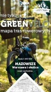 Mazowsze. Warszawa i okolice-cz.zach. Mapa tras