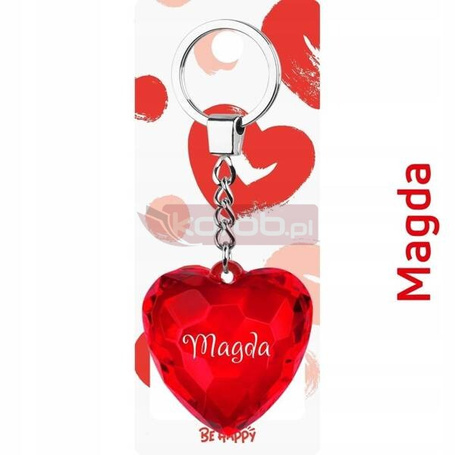 Brelok Serce Magda