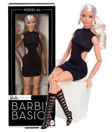 LALKA BARBIE SIGNATURE Barbie Basic Model 02, lalka kolekcjonerska JBH71