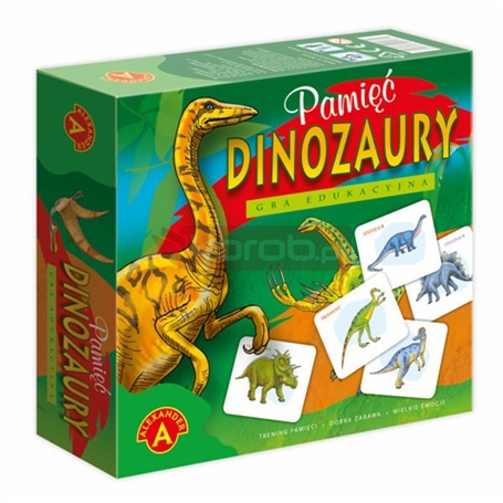 Gra Pamięć Dinozaury