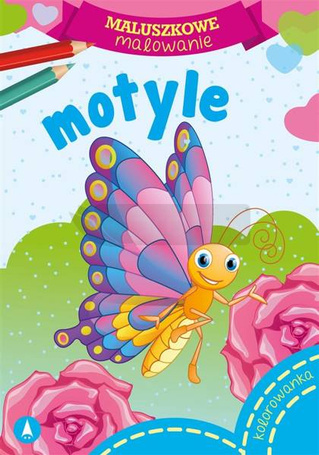Maluszkowe malowanie. Motyle