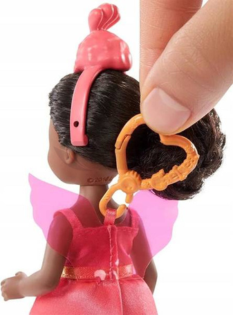 Lalka Barbie Chelsea Kostium Flaminga GJW30