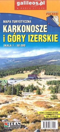 Mapa - Karkonosze i góry izraelskie 1:50 000