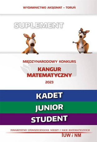 Matematyka z wesołym kangurem Kadet/Junior...