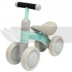 Rowerek biegowy czterokołowy Fruit green