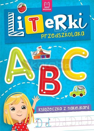 Książeczka z naklejkami Literki przedszkolaka