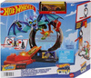 HOT WHEELS ZESTAW PĘTLA NIETOPERZA zestaw z pętlą, wyrzutnią + AUTKO HTN78