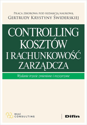 Controlling kosztów i rachunkowość zarządcza