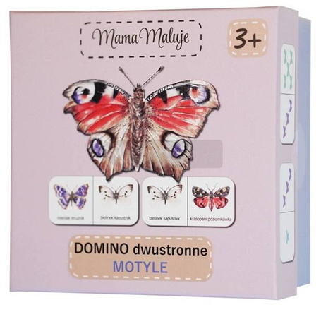 Domino dwustronne Motyle
