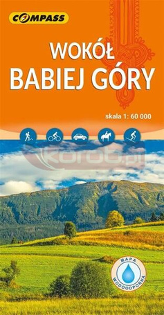 Mapa - Wokół Babiej Góry 1:60 000