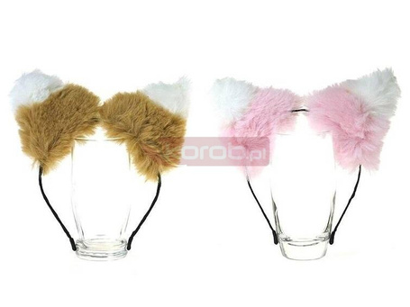 Opaska pluszowa na głowę MIX