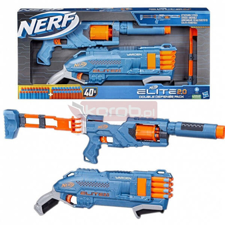 Nerf Elite 2.0 Wyrzutnia Double Defense Pack F5033