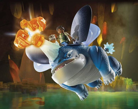 PLAYMOBIL 71082 DRAGONS DZIEWIĘĆ ŚWIATÓW PLOWHORN