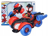 SPIDER-MAN SPIDEY I SUPER-KUMPLE pojazd TECHNO-RACER+ figurka Miles Morales F1945