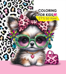 Kolorowanka 140x140 Piesek