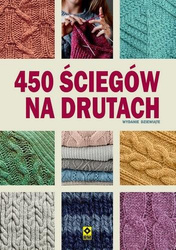 450 ściegów na drutach