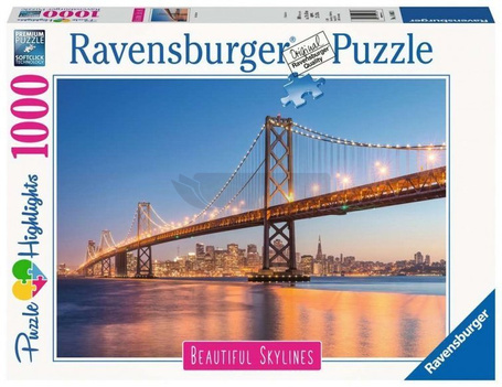 Puzzle 1000 elementów San Francisco 