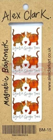 Zakładka do książki BM15 2 rude koty