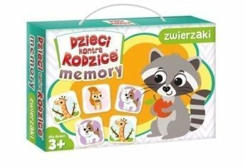 Dzieci kontra Rodzice. Memory Zwierzaki