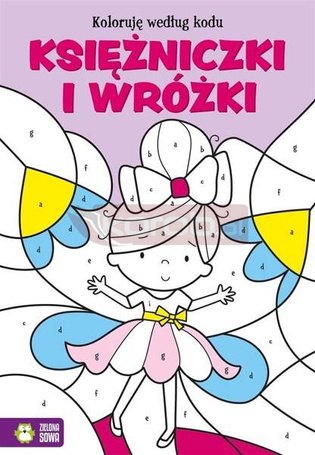 Koloruję według kodu. Księżniczki i wróżki