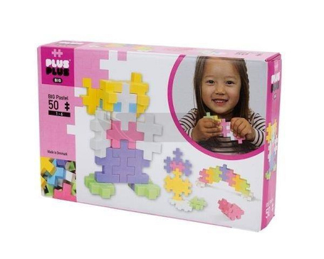 Klocki Plus-Plus Big Zestaw pastelowy 50el.