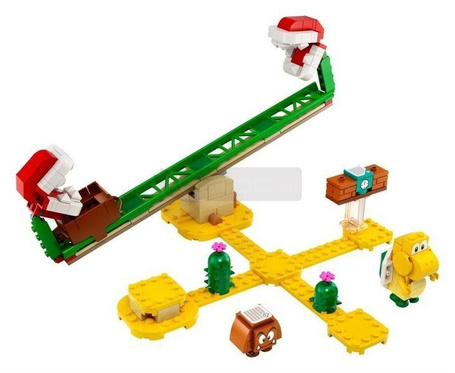 LEGO Super Mario 71365 Megazjeżdżalnia Piranha Plant zestaw rozszerzający