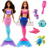 DREAMTOPIA LALKA BARBIE SYRENKA zestaw 2 lalek + akcesoria HBW89