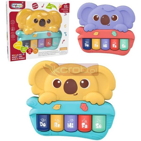 Pianinko koala na baterie MIX