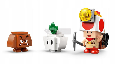 KLOCKI LEGO SUPER MARIO 72040 CAPTAIN TOAD I OBÓZ
