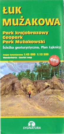 Mapa tur. - Łuk Mużakowa. Park Krajobrazowy...