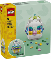 KLOCKI LEGO 40816 Dekoracyjna pisanka, zestaw klocków dla dzieci +9 lat