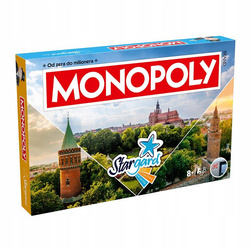GRA PLANSZOWA MONOPOLY MIASTO STARGARD + gratis puzzle 1000 el