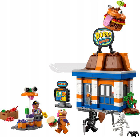 LEGO FORTNITE 77076 RESTAURACJA DURR BURGEROWA zestaw klocków dla dzieci 10
