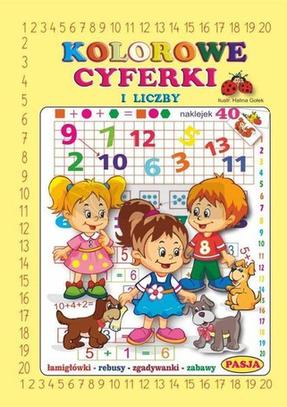 Kolorowe cyferki i liczby PASJA