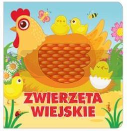 Zwierzęta wiejskie. Książeczka sensoryczna