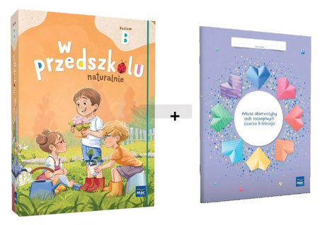 Superpakiet W przedszkolu naturalnie. Poziom B