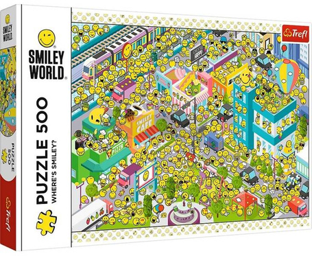 Puzzle 500 Gdzie jest Smiley?