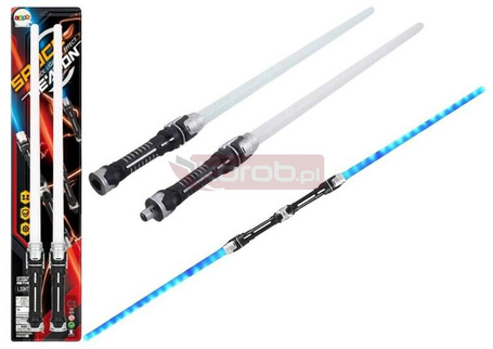 Miecze świetlne 2w1 światło dźwięk 2szt